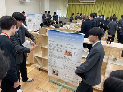 ポスターセッションでの発表①